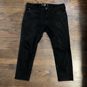 Hollister super skinny black jeans